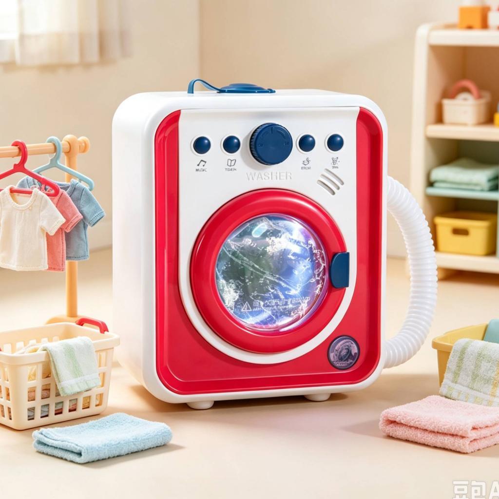 Kids Toys In Store - Kids Mini Simulation Washing Machine Pretend