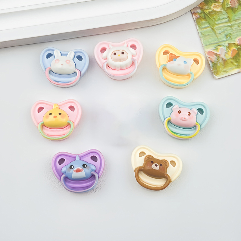 Kids Toys House - 10Pcs Lovely Mini Doll Pacifier Play