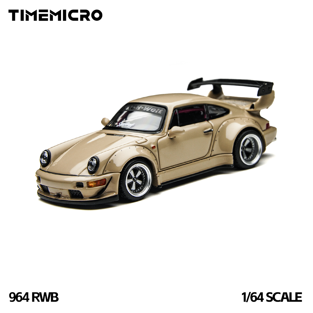 Kids Toys Set - TimeMicro1:64 RWB 964 Beige Gift Box