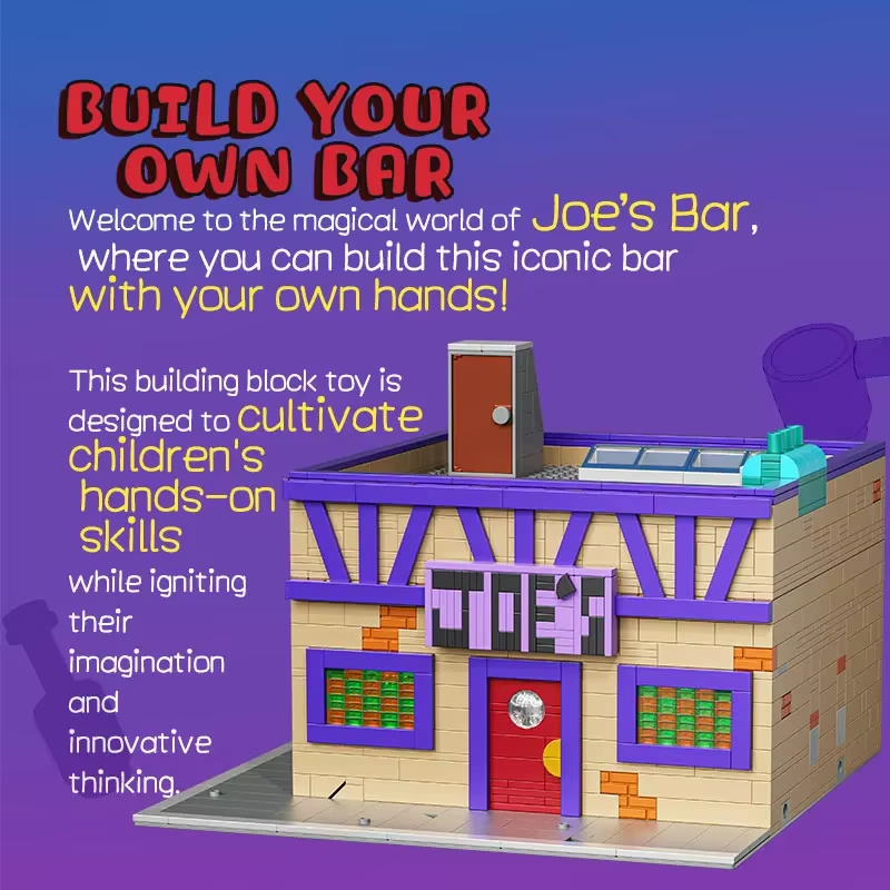 NEW MOC Retro Bar Dance Floor  - Kids Toys House review and price