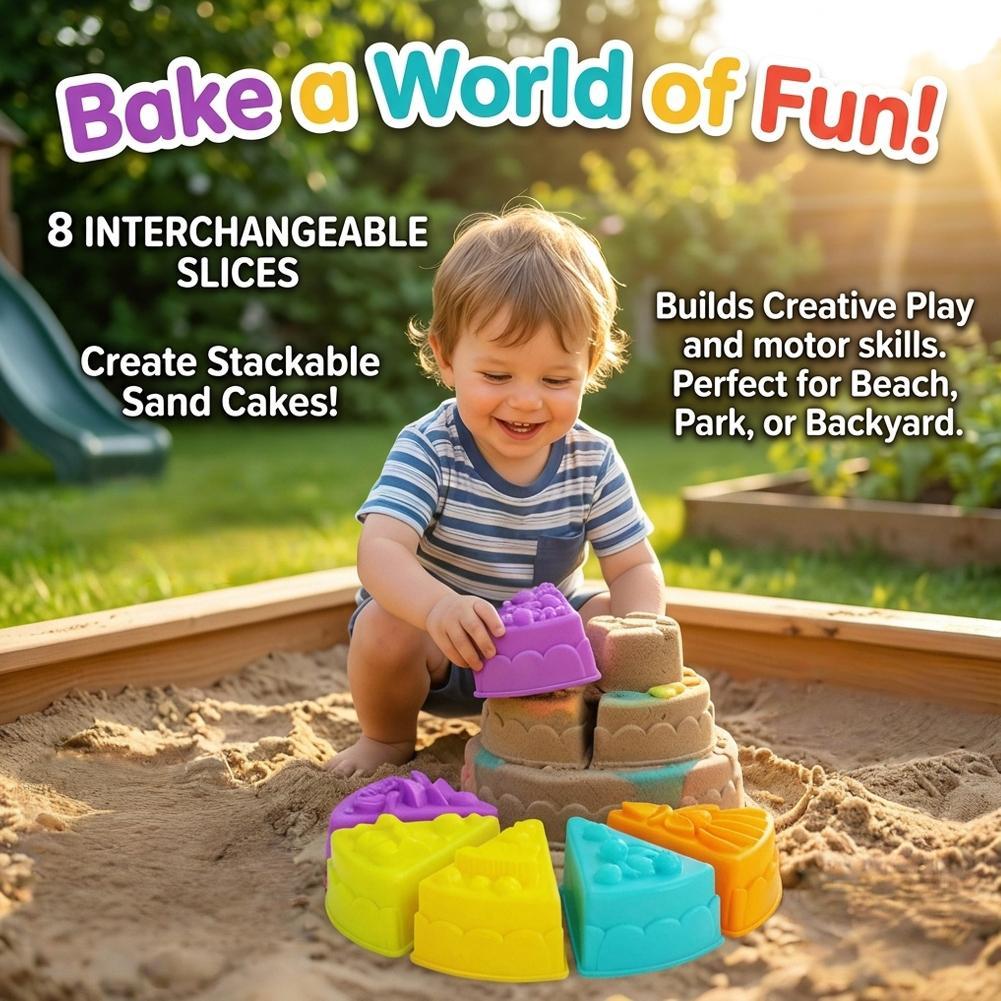Cake‑Shape Sand‑Mold‑Set Porta - Kinetic Sand Mold review and price
