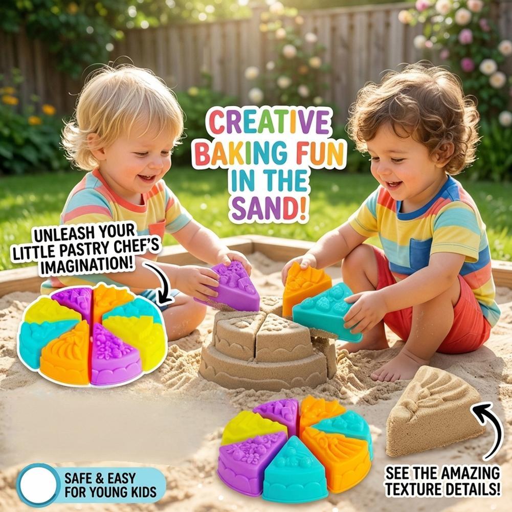 Cake‑Shape Sand‑Mold‑Set Porta - Kinetic Sand Mold review and price