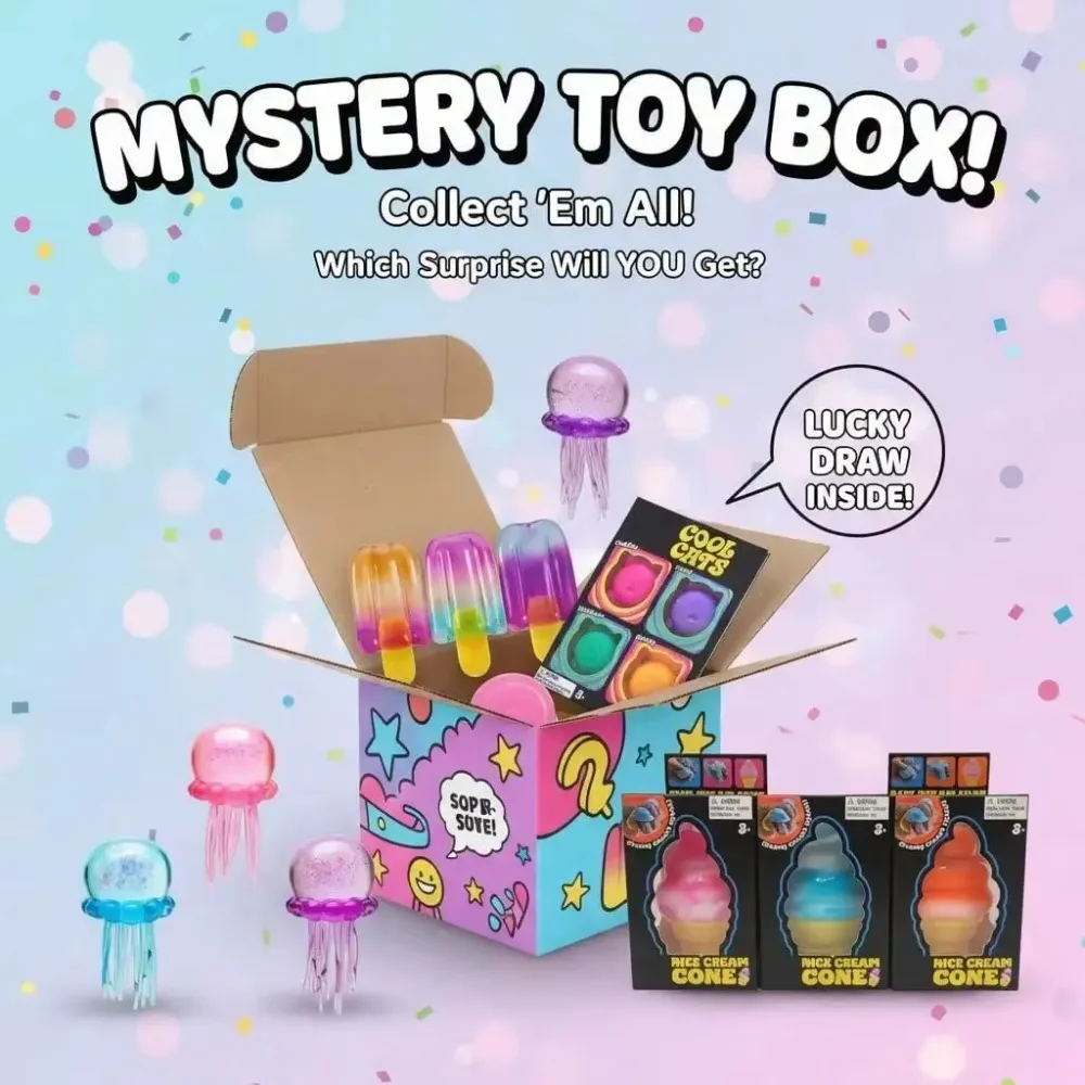 Squishy Mystery Box , Slow Ris - Kids Toys Set review and price