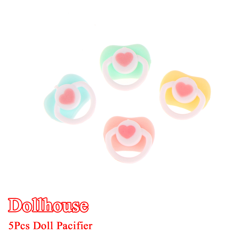 5Pcs Lovely Mini Doll Pacifier - Kids Toys House review and price