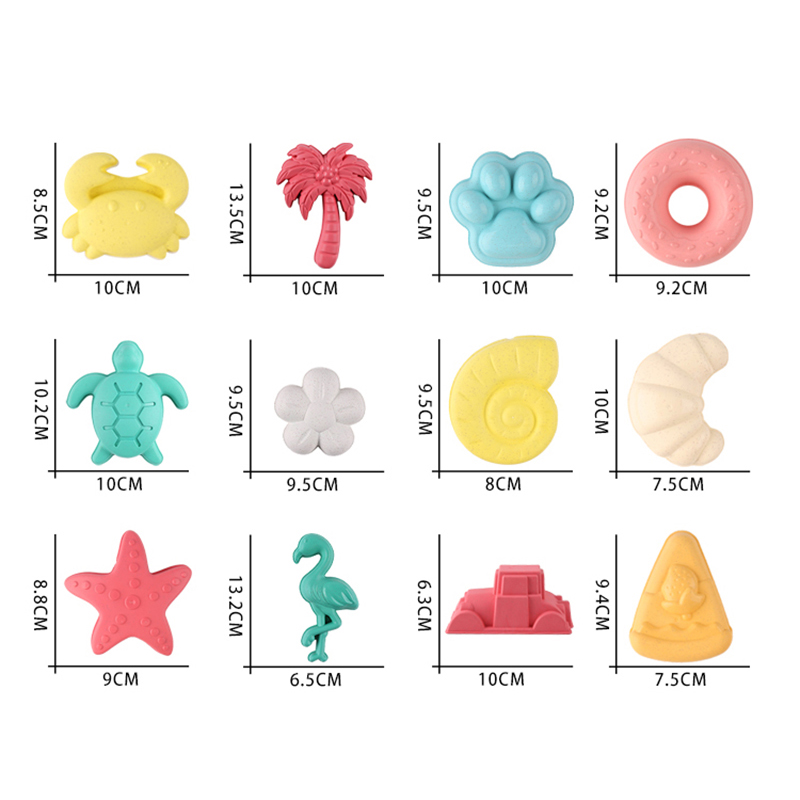 Beach Toy Sand Mold Sand Print - Kinetic Sand Mold review and price