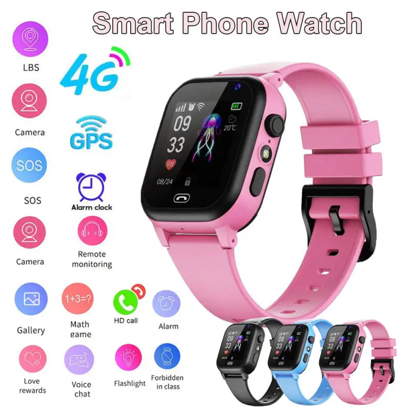 4G Kids Smart Watch SOS Call L - Kids Toys Youtube review and price