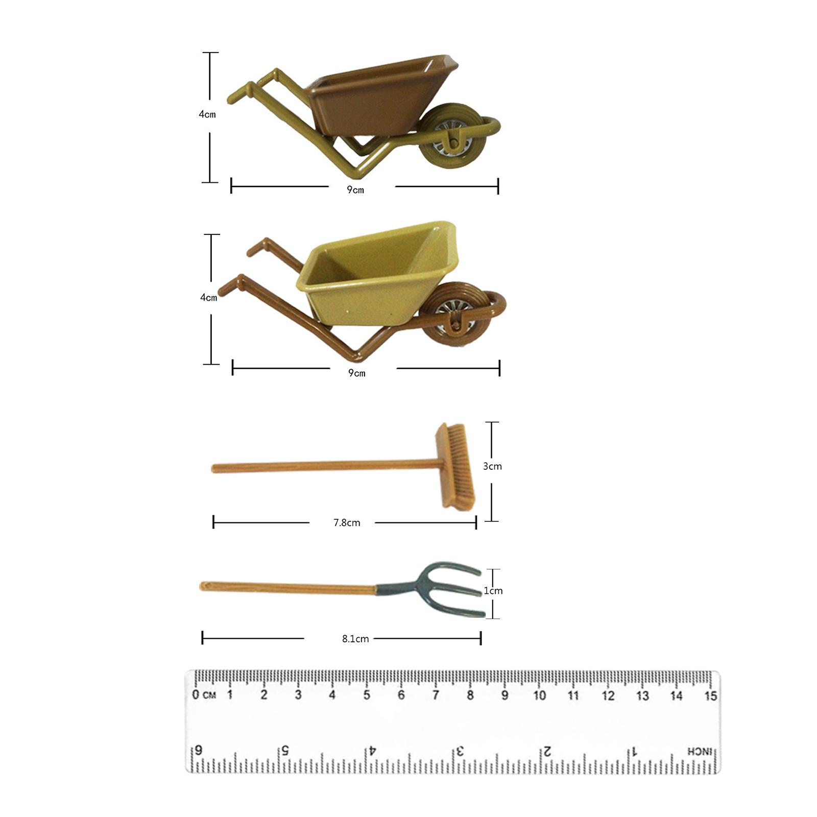 3x 1:12 Dollhouse Farm Tools A - Kids Toys In Store review and price