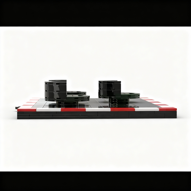 240pcs MOC UK Level Crossing L - Kids Toys Uk review and price