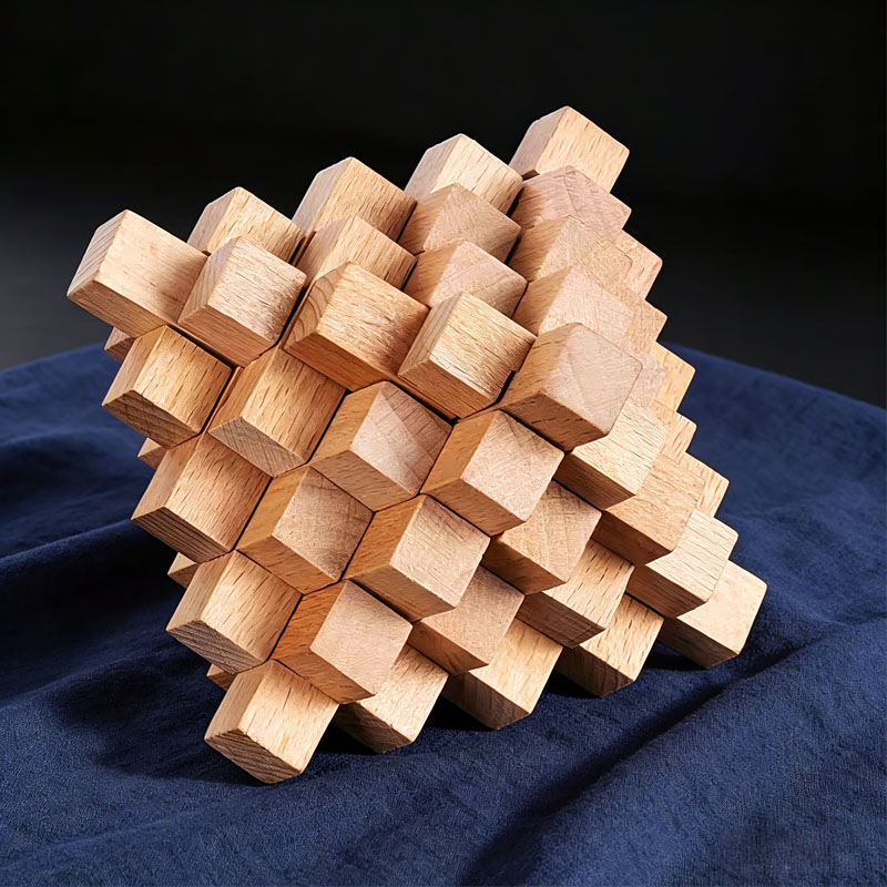 Difficult LuBan Lock Pineapple - Wooden Puzzle Kids review and price