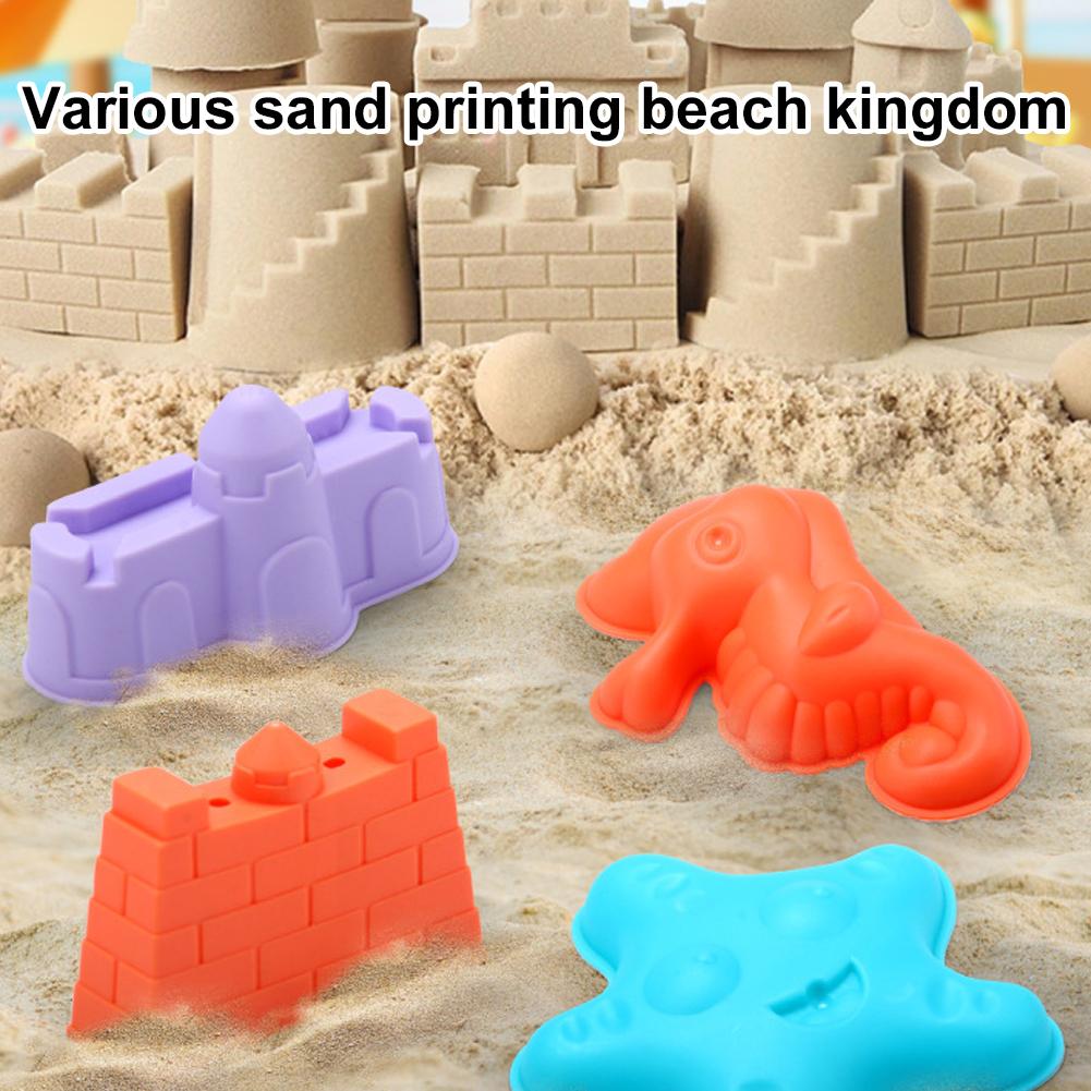 17Pcs Kids Beach Toys Set with - Kinetic Sand Mold review and price