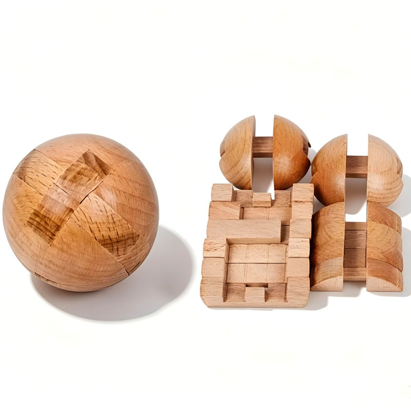 Classic Wooden Puzzle Ball Mag - Wooden Puzzle Kids review and price
