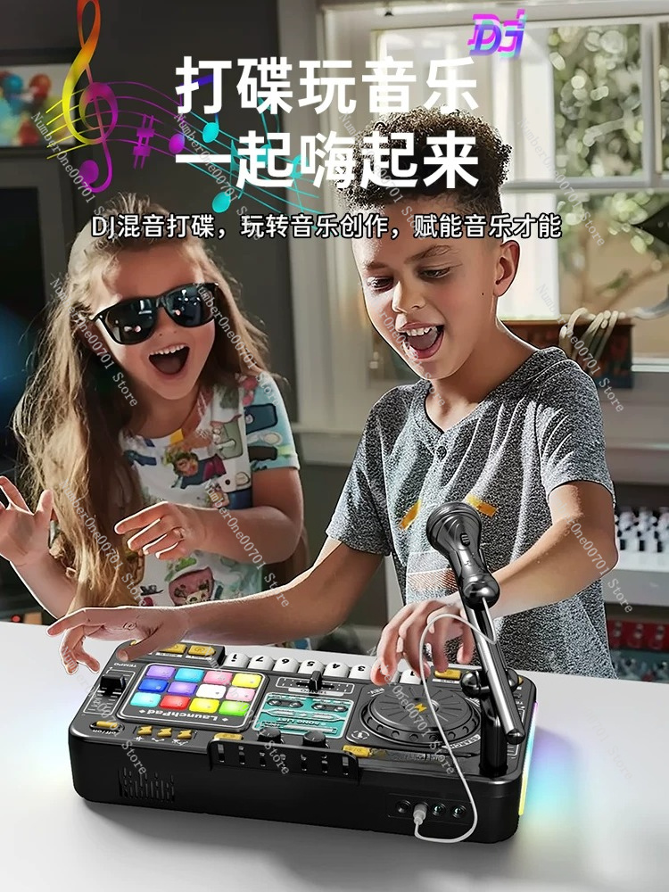 Kids DJ Mixer Piano Toy, Elect - Kids Toys And Games review and price