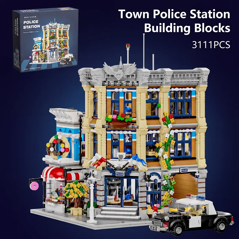 Town Police Station with 6 Fig - Kids Toys In Store review and price