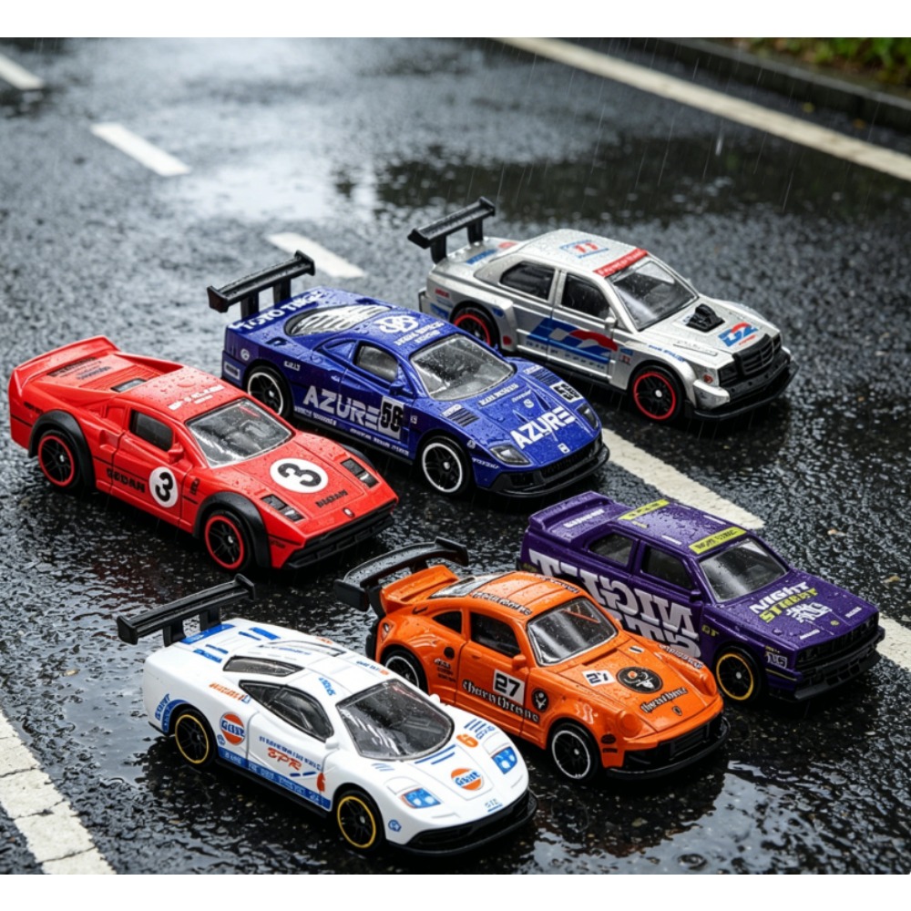 6Pcs Alloy Retro Racing Car Se - Kids Toys Amazon review and price