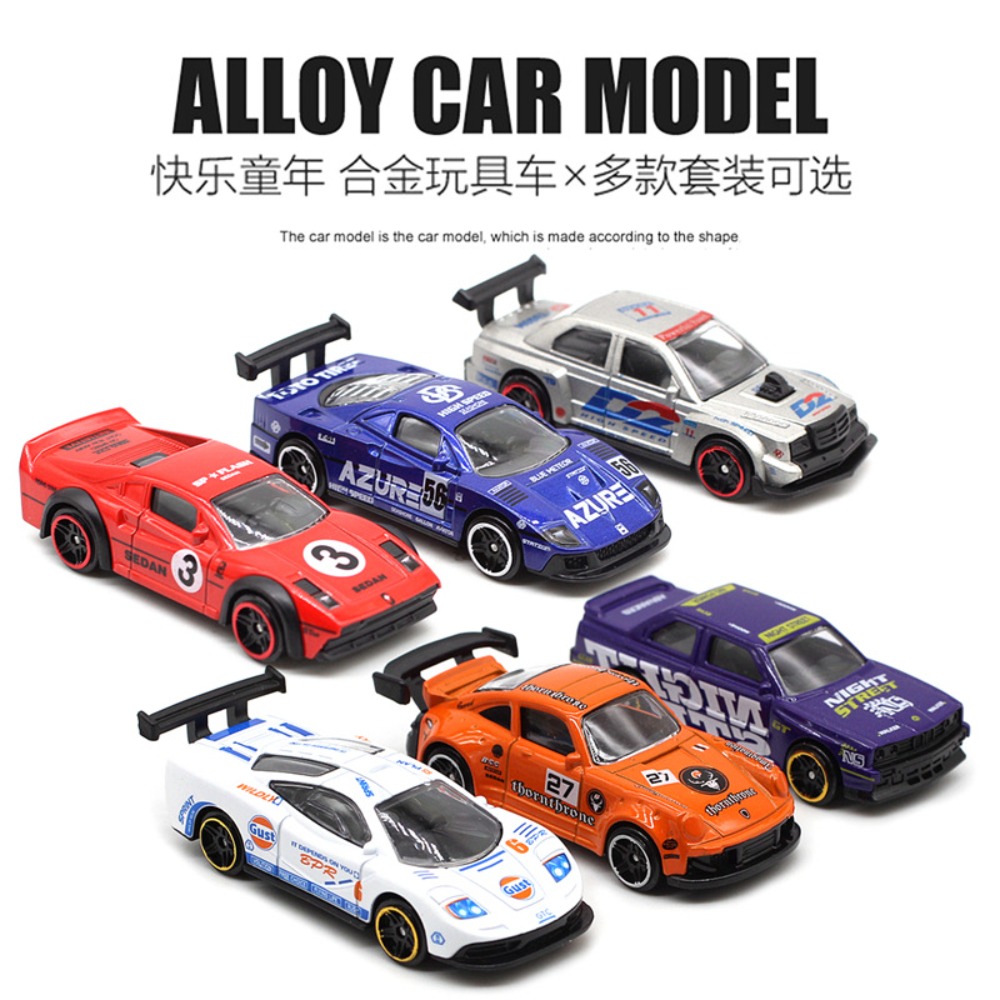 6Pcs Alloy Retro Racing Car Se - Kids Toys Amazon review and price
